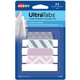 Zakładki indeksujące Avery 74897 - Ultra Tabs 63,5