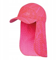 Czapka dziecięca Buff Sahara Cap Youth Fuchsia