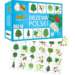 Adamigo memory gra planszowa drzewa Polski