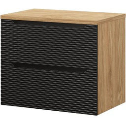 COMAD Szafka podumywalkowa OCEAN BLACK z blatem 70