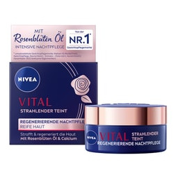 NIVEA VITAL Promienna Cera Regenerujący Krem na noc