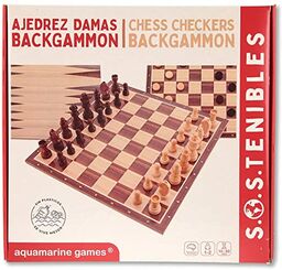Damas Backgammon szachownica