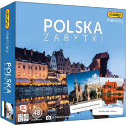 Adamigo memory gra planszowa Polska Zabytki