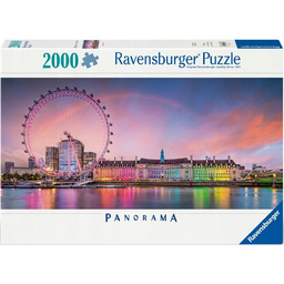 Puzzle Panorama Londyn 2000 elementów London Eye Ravesnburger