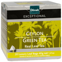 Dilmah Exceptional Ceylon Green Tea 20 piramidek