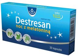 Destresan Noc z melatoniną, 30 kapsułek