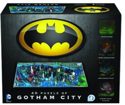Puzzle Batman - Gotham City Citiscape 4D