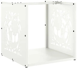 Elior Stojak na drewno opałowe biały S9-Z91