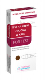Test FOB do wykrywania krwi utajonej w kale