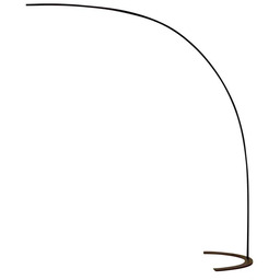 Lindby - Danua Lampa Podłogowa Black
