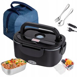 Lunch Box Elektryczny Podgrzewany Termos 12V/24V/220V 60W