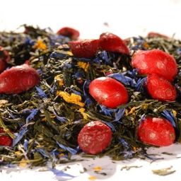 Herbata zielona aromatyzowana Żurawinowy Sen 100g