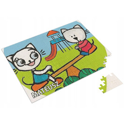Puzzle KICIA KOCIA ŚWIĘTA A3 252 el.