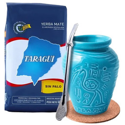 Zestaw Taragui Despalada Yerba Mate Sin Palo +