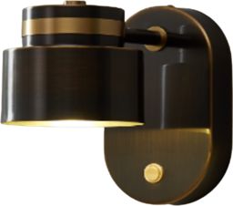 Vien Wall 2 - kinkiet klasyczny sypialnia