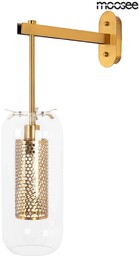 Kinkiet designerski LAMPION złota MSE010400211 - King Home