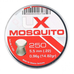 Śrut 5,5 mm Diabolo UMAREX Mosquito płaski 250szt