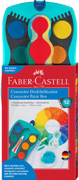 Faber-Castell, Farby szkolne, Connector, 12 kolorów
