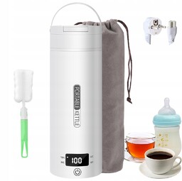 500ML Mini Podróżny Czajnik Elektryczny Z Grzałką, Szybkie
