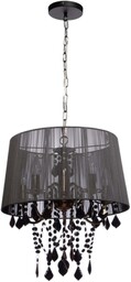 Lampa wisząca Mona 3xE14 czarna LP-5005/3P czarna -