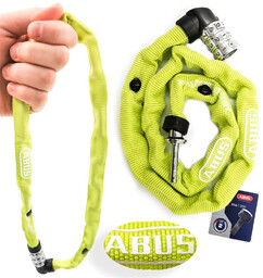 ABUS Zapięcie Web 1200 na szyfr, łańcuch 60