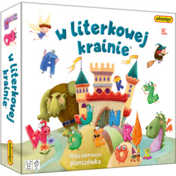 Adamigo moja pierwsza planszówka W literkowej krainie