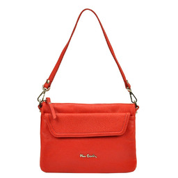 Pierre Cardin listonoszka damska skórzana torebka na ramię