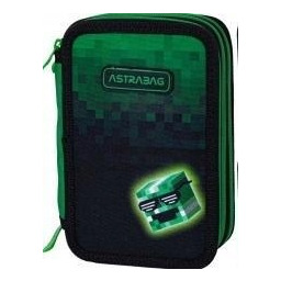 Piórnik Jumbo Potrójny Z Wyp. Pixel Hero Astra