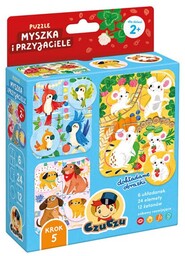 CzuCzu Puzzle Myszka i przyjaciele 2+
