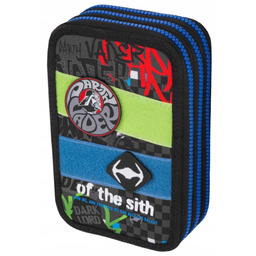 Piórnik 3-komorowy z wyposaż. Coolpack Star Wars