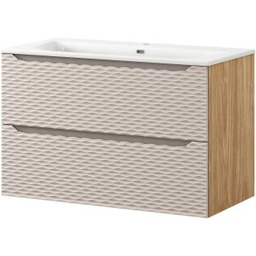 COMAD Szafka OCEAN BEIGE z umywalką meblową SKY