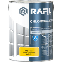 Emalia chlorokauczukowa złoty drogowy 5 l RAFIL