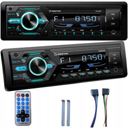 Radio samochodowe Bluetooth 1DIN 1 Din 4x50W pilot