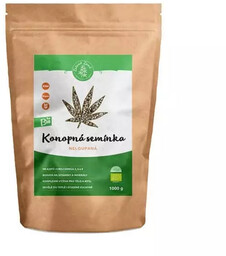 Nasiona konopi, niełuskane BIO, 1 kg, Green Earth