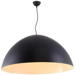 Lampa wisząca Magma AZ1403 Azzardo metalowa kopuła biała