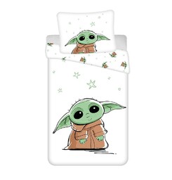 Jerry Fabrics Pościel bawełniana 140x200 Star Wars Baby