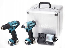 Wiertarko-wkrętarka Zakrętarka Udarowa Makita CLX224X 2X1,5 Ah 12V