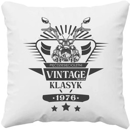Vintage klasyk - 1976 - poduszka na prezent