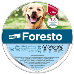 Foresto Obroża psy powyżej 8kg dł. 70 cm