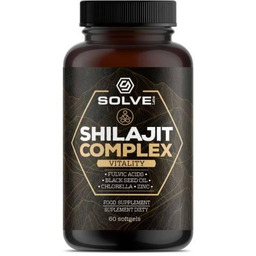 Solve Labs Shilajit Complex 500 mg, 60 kaps.