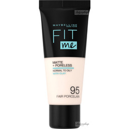 MAYBELLINE - FIT ME! Matte +Poreless - Podkład