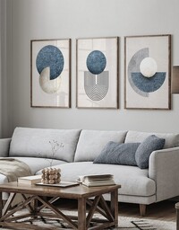 Pakamera Zestaw plakatów - Abstrakcja geometryczna (set178)