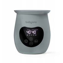 Podgrzewacz wielofunkcyjny Babyono szary z rozmrażaniem i sterylizacją