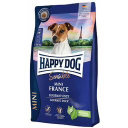 HAPPY DOG Sensible Mini France 4kg z kaczką