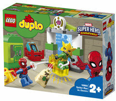 LEGO DUPLO, Marvel, klocki Spider-Man vs. Electro, 10893