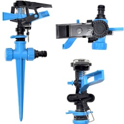 Zraszacz pulsacyjny wbijany szpilka plastik 360