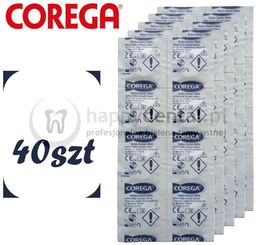 COREGA Tabs 40szt. - tabletki do czyszczenia protez