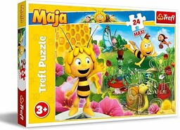 Trefl W Świecie Pszczółki Mai Puzzle 24 Maxi