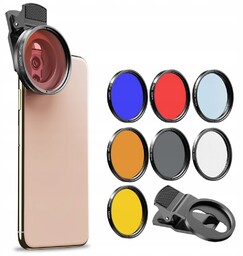 Zestaw Filtrów 7w1 Apexel Filtr Cpl ND32 Star