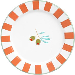 Talking Tables Bon Appetit Ręcznie wykonany talerz emaliowany